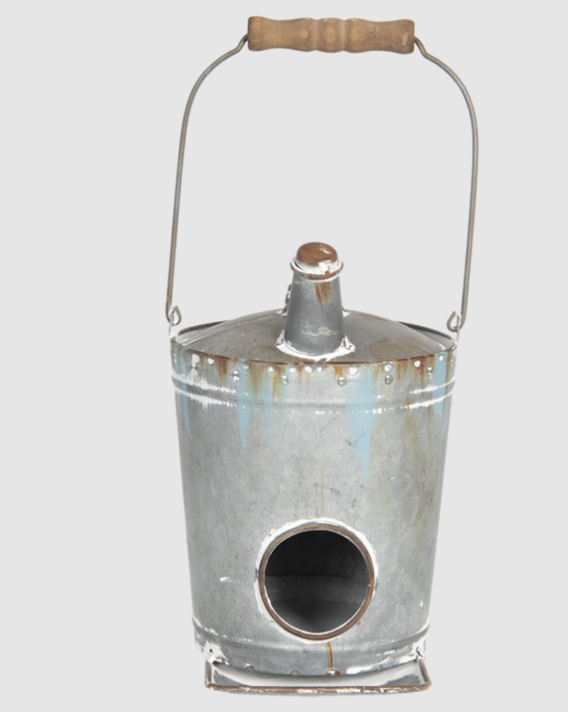 Vogelhaus aus Zink