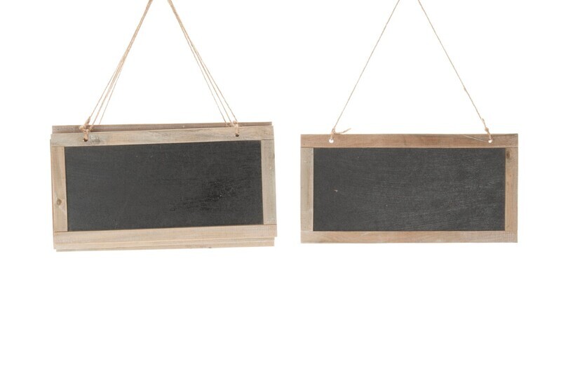 Tafel Schilder aus Holz - 1 Stück