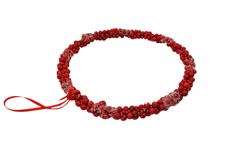 Kranz mit roten Beeren