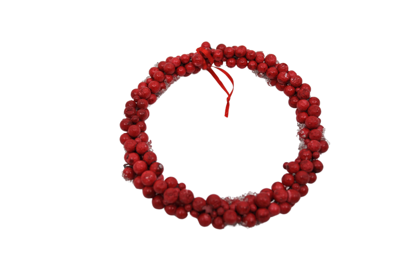 Kleiner Kranz mit roten Beeren