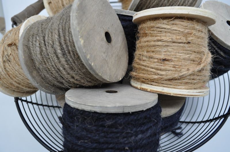 Jute Schnur auf Spule 3 Varianten