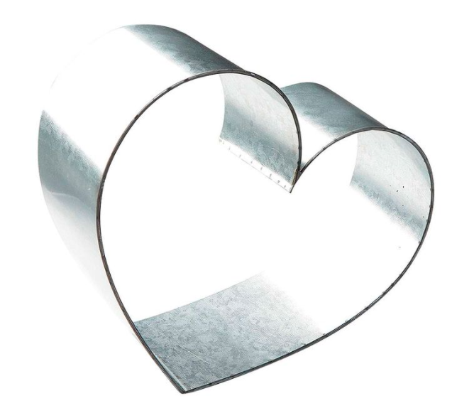 Deko Guetzliform HERZ + STERN Gross