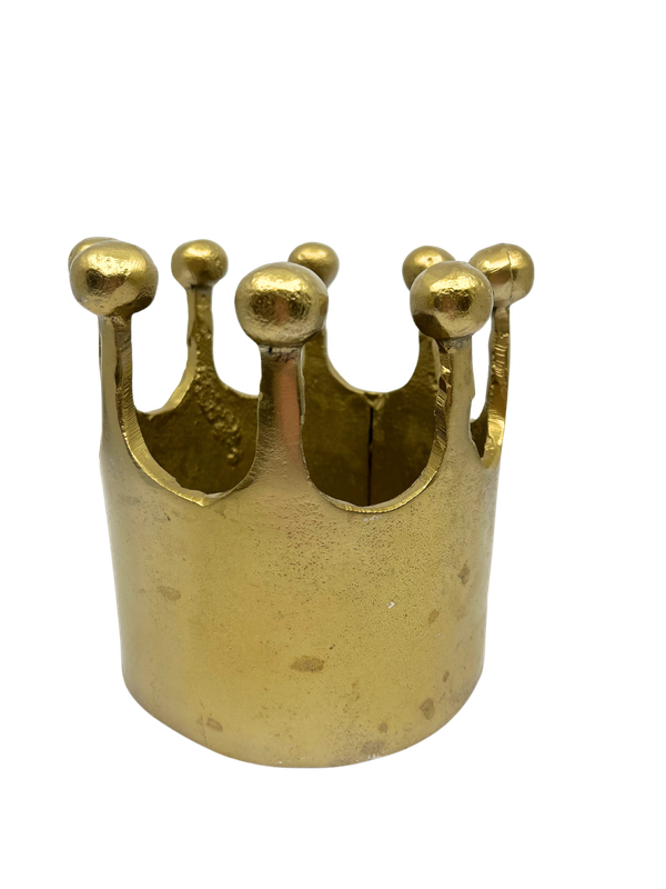 Kronentopf aus Aluminium