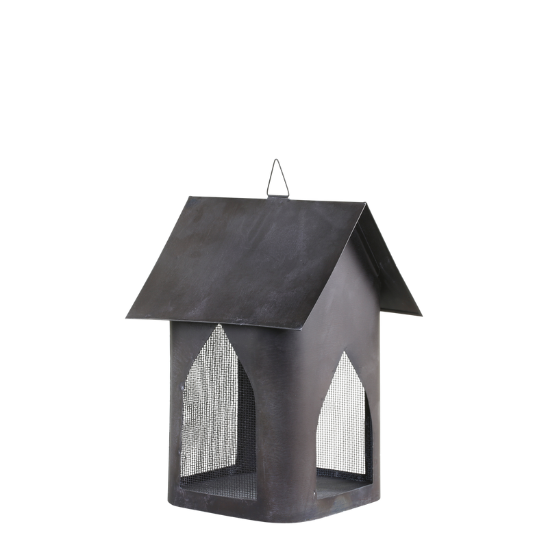Lichthaus Windlicht "Antik Kohle" 2 Varianten