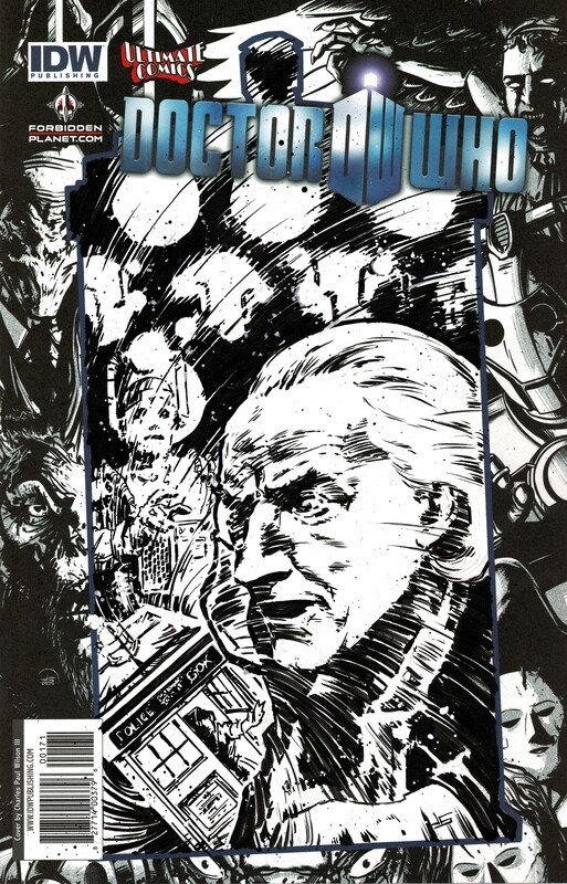 Doctor Who - The First Doctor - sketch cover Doctor Who - The First Doctor - sketch cover