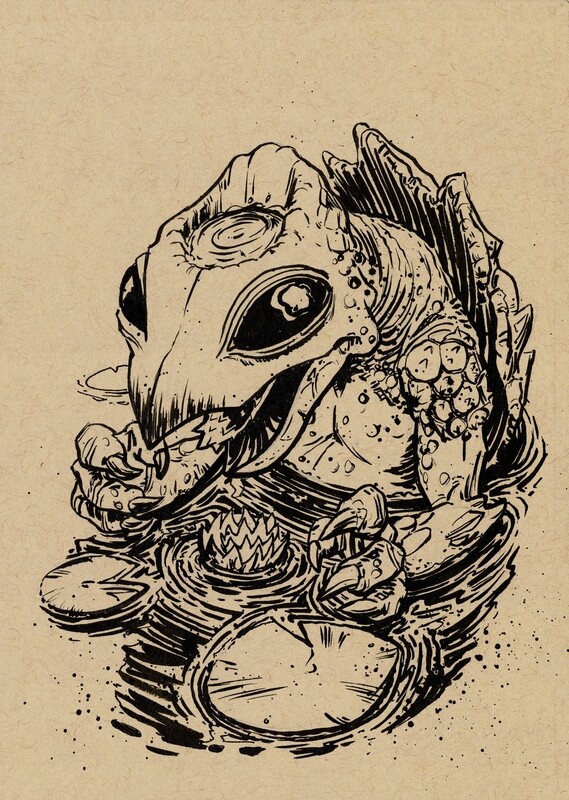 Drawlloween 2020 - 21 - Yokai
