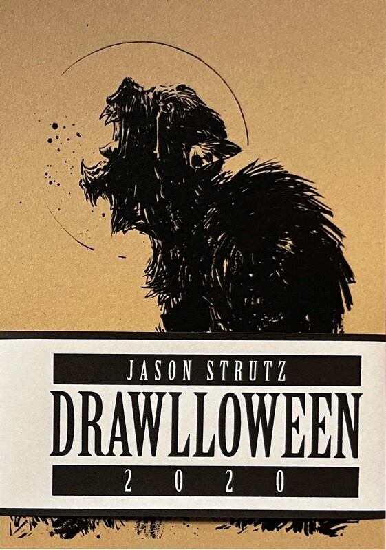 Drawlloween 2020 Card set