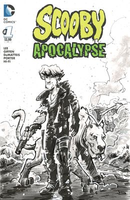 Scooby Apocalypse Sketch cover