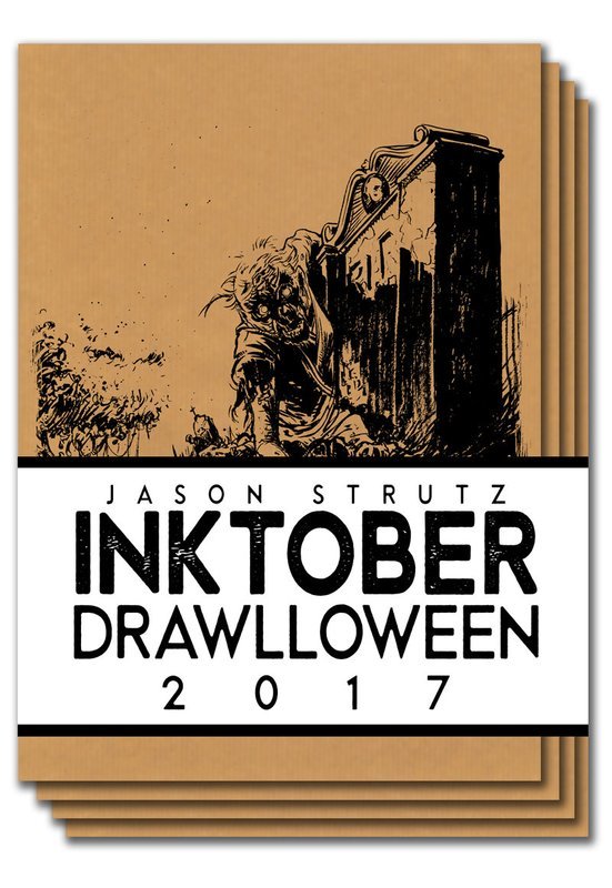 Inktober 2017 4" x 6" 31 card set