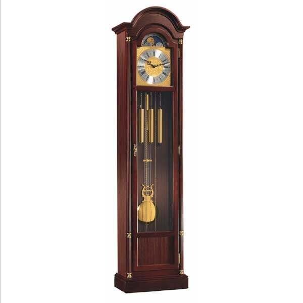 Walnut Westminster Chime Grandfather Clock Hermle 1079-030451