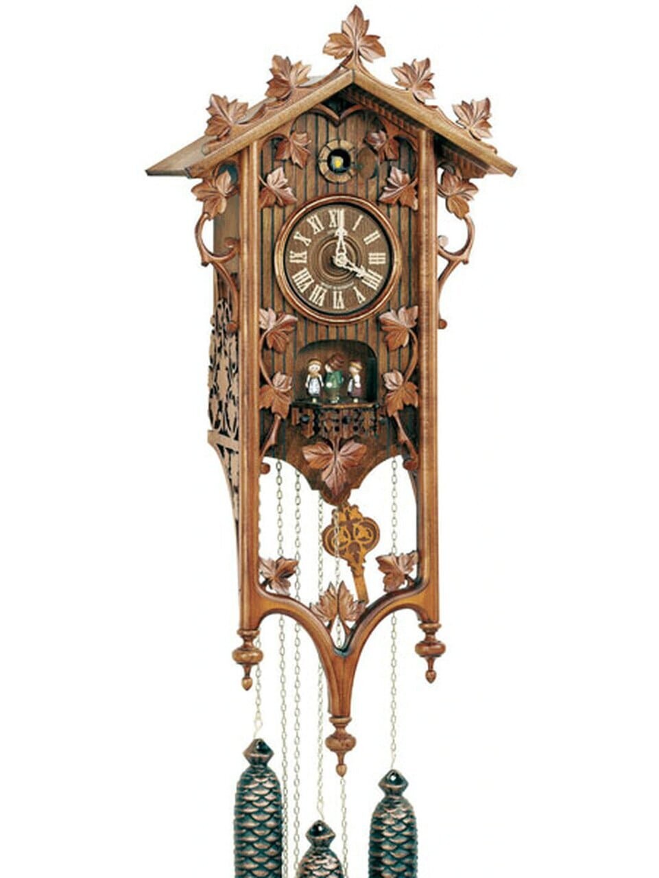 Anton Schneider 8 Day Antique Style Cuckoo Clock 8TMT540-9