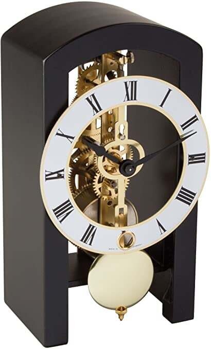 "Patterson" Windup Table Clock, Black
Hermle 23015-740721