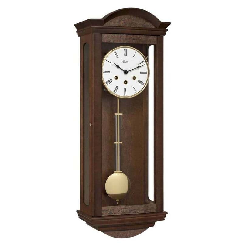 Hermle Keywound Westminster Chime Walnut Wall Clock - 71001-030341