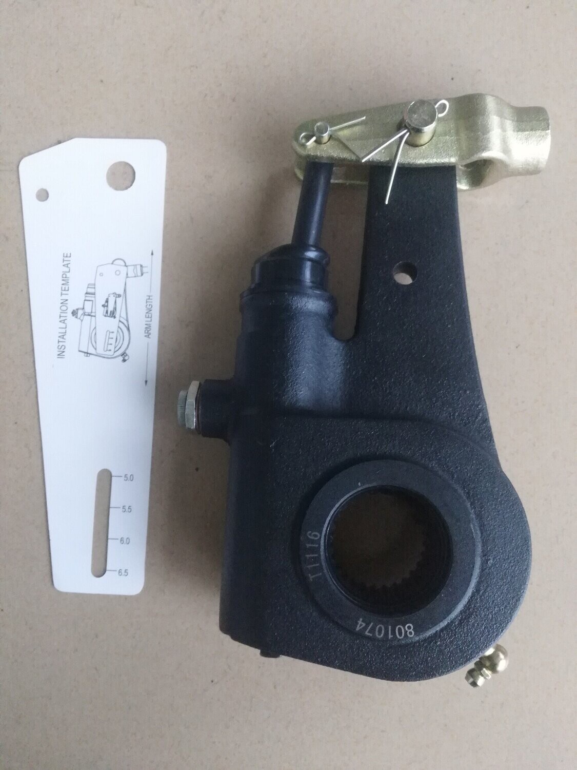 Meritor|#R801074 Automatic Slack Adjuster; 6" arm, 28 spline, 1.5" diameter