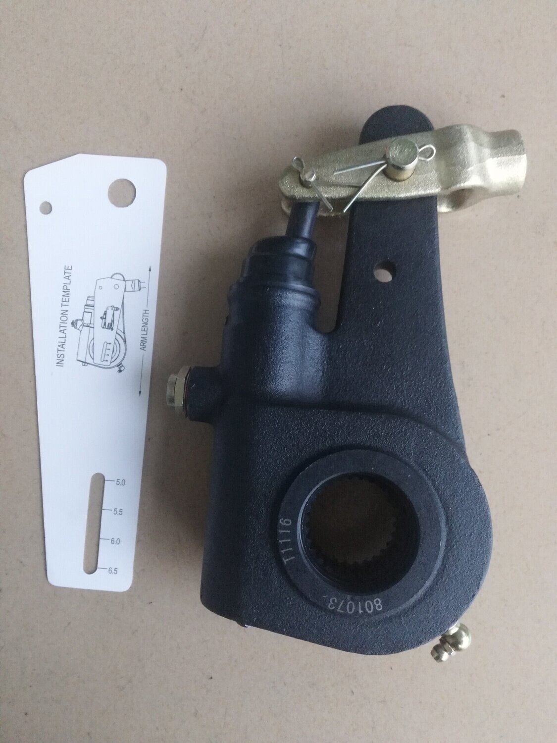 Slack Adjuster Replaces Meritor 801073-1.5" 28 Spline, 5.5" Arm Length