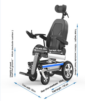 Electric Wheel Chair JY-Kmini with Big Power and Long Range