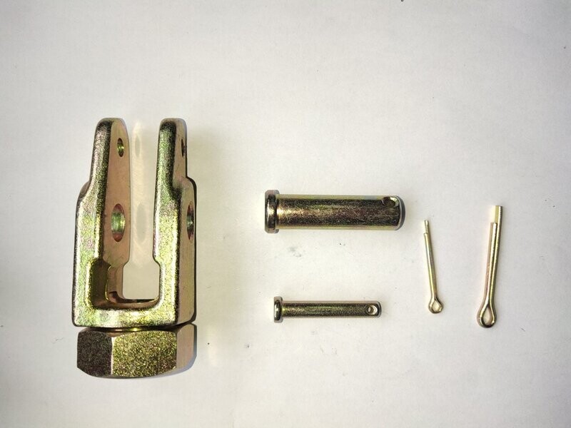 GUNITE AS3000 - ASA Clevis Kit - Threaded - Straight - 5/8-18 Thd. - 1/2" Pin (Gunite)