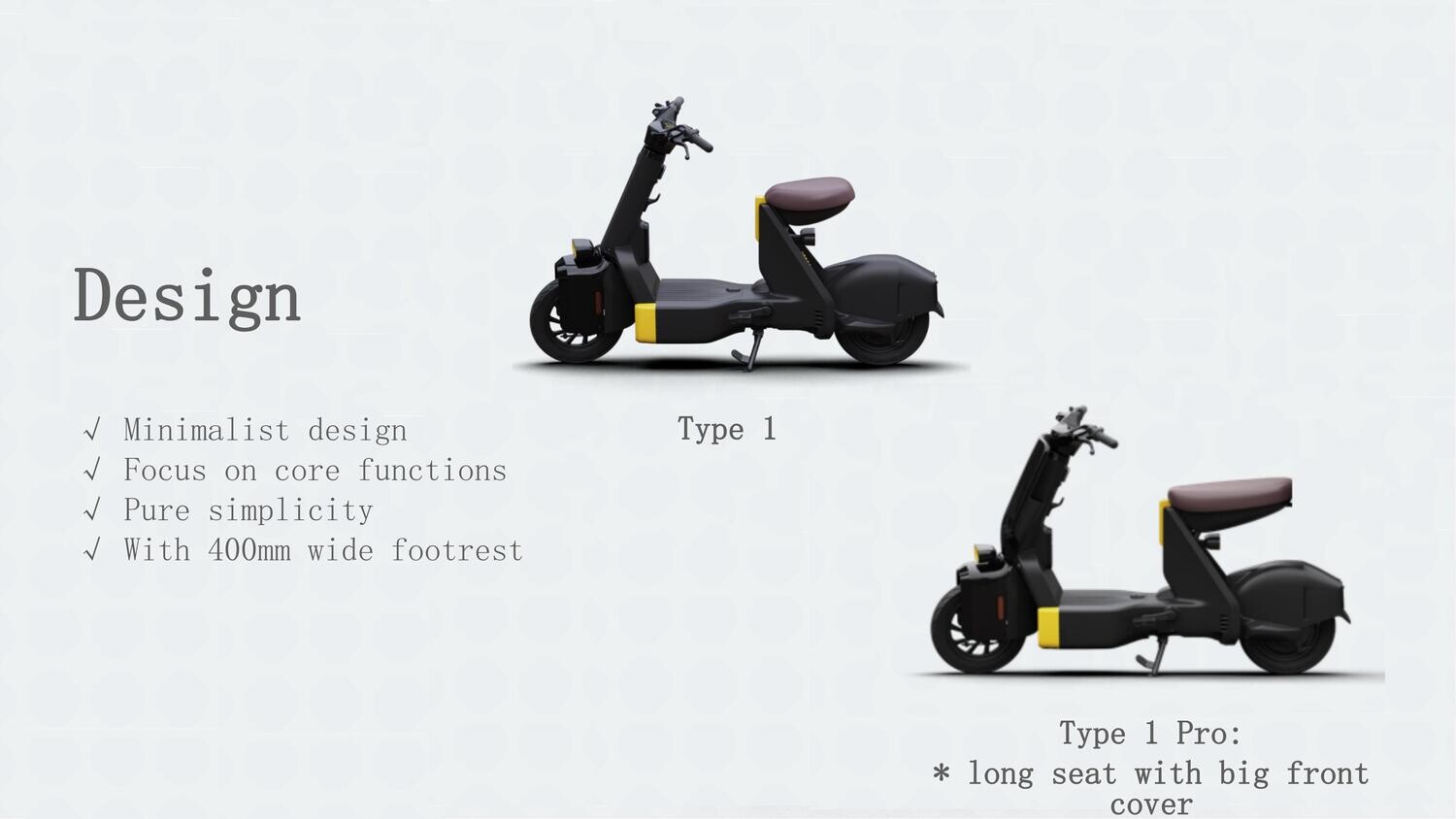 Electric vehicle Type 1