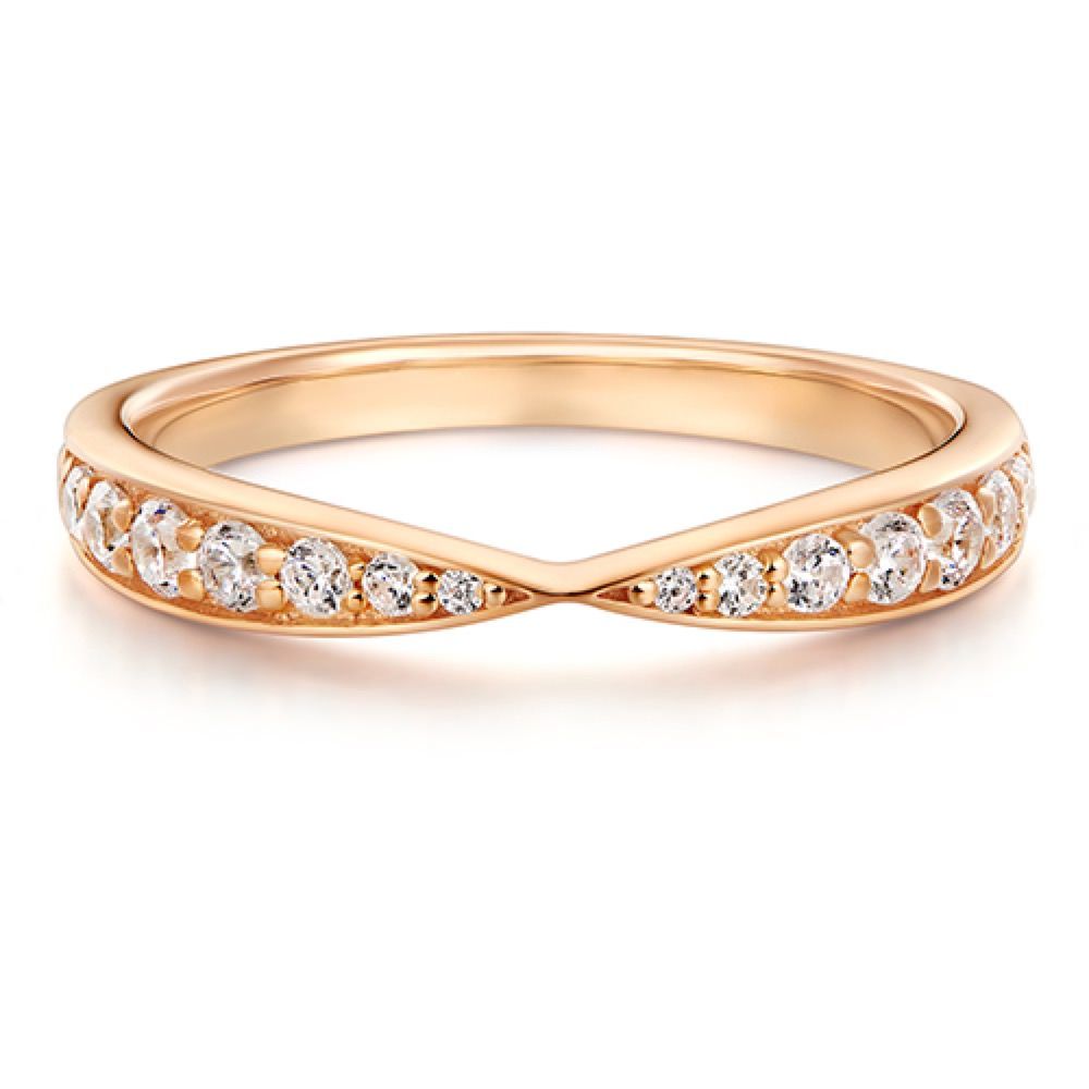 Harmony diamond side ring