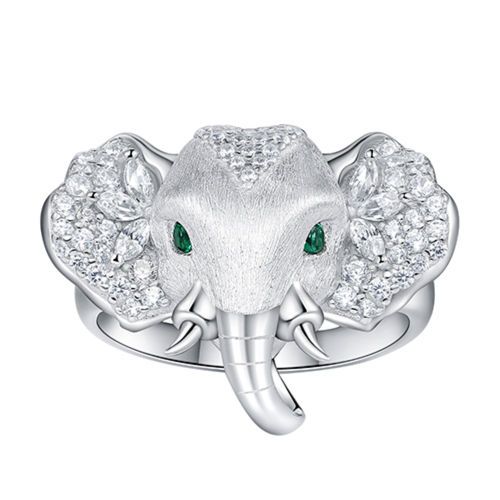 Brushed elephant ring