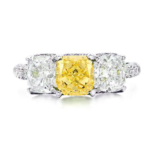 Three stone ring