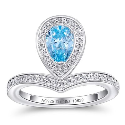 Josephine blue ring
