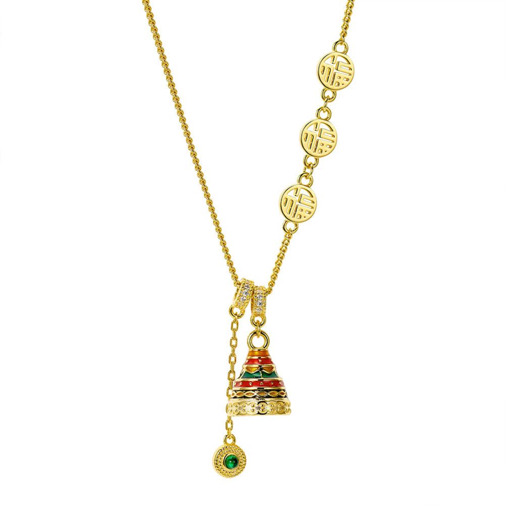 Wishing tower necklace