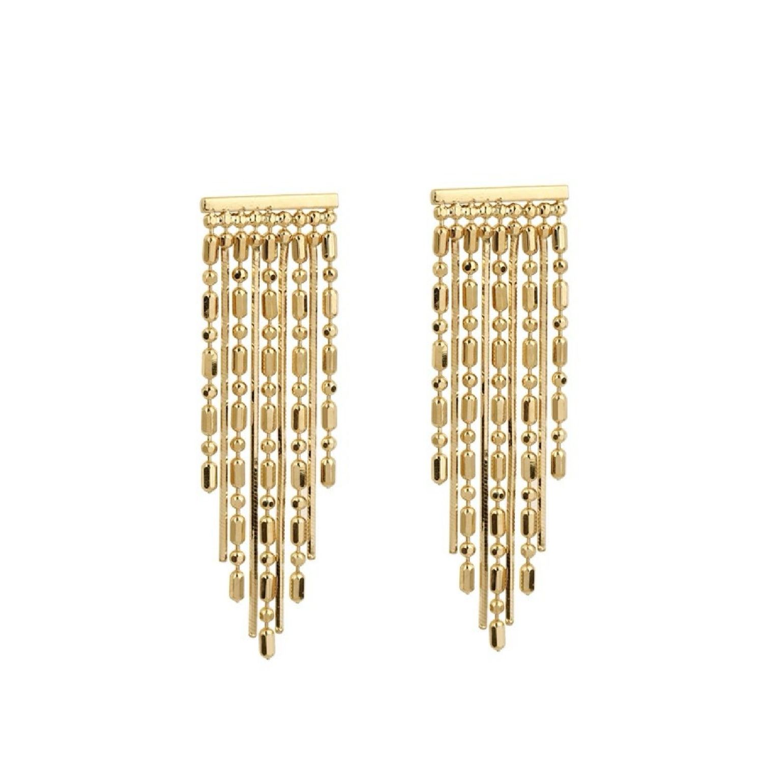 Short tassel earrings