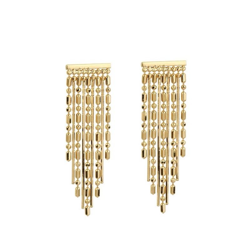 Short tassel earrings