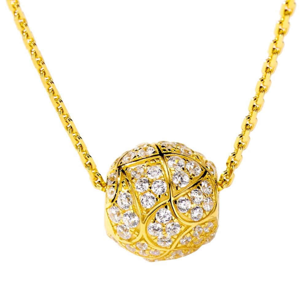 Water ripple necklace