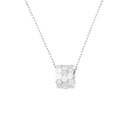 CNC version honeycomb necklace