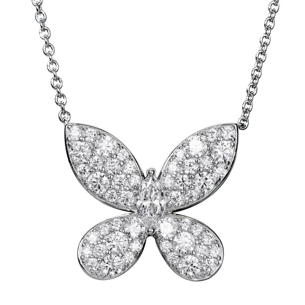 Large  butterfly necklace