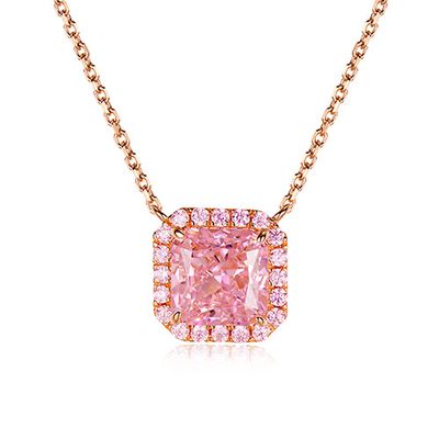 Pink diamond necklace Pink diamond necklace