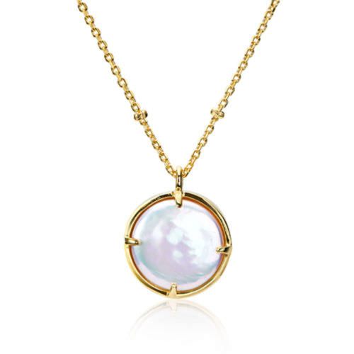 Baroque pearl necklace