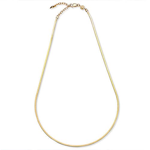 M square snake bone necklace
