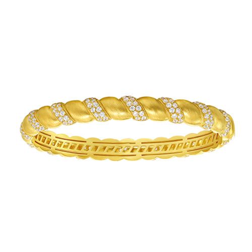 Vintage wrap brushed bracelet