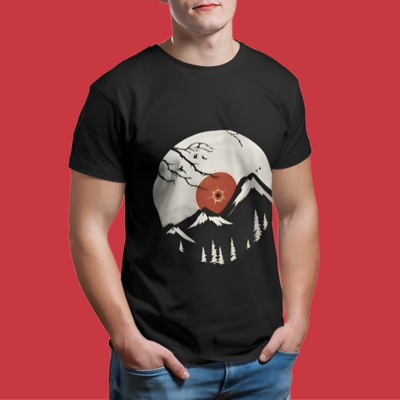 Mountain&#39;s vinyl classic t shirt Classic T-shirt