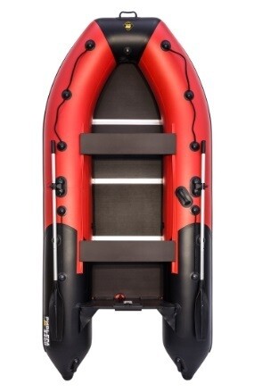 Лодка Ривьера 3400 Компакт СК красный/черный