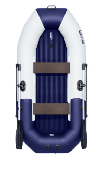 Лодка Таймень NX 270 НД "Комби" светло-серый/синий