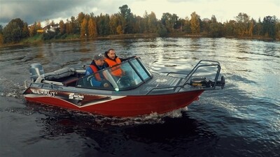 Алюминиевая моторная лодка Berkut S-Jacket STANDART