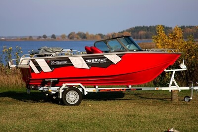 Алюминиевая моторная лодка BERKUT M-Jacket