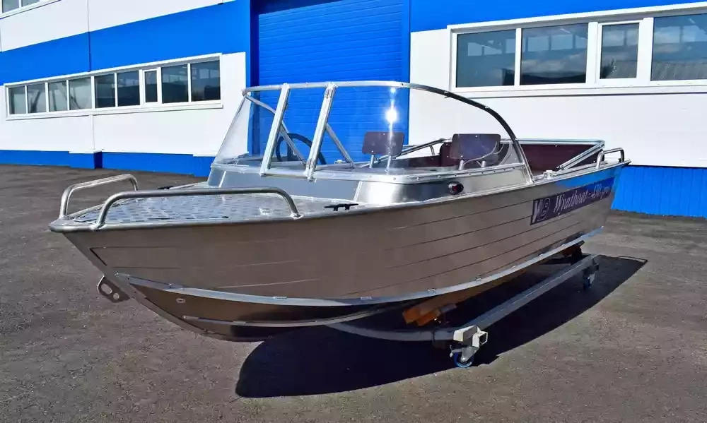 Алюминиевая лодка Wyatboat-430 Pro