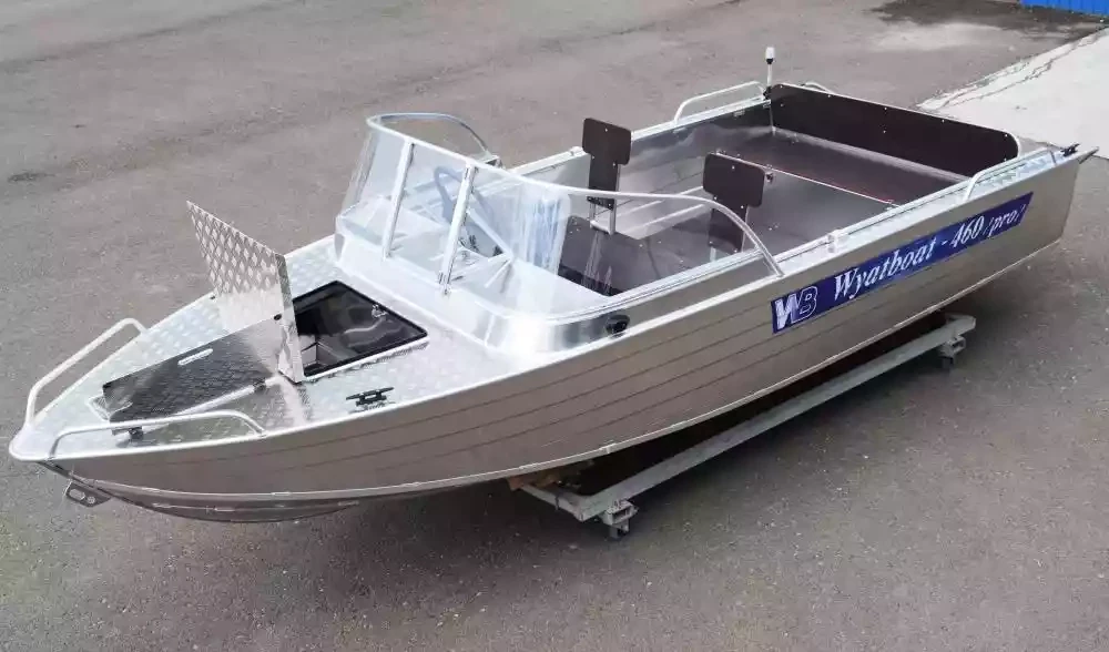 Алюминиевая лодка Wyatboat-460 PRO
