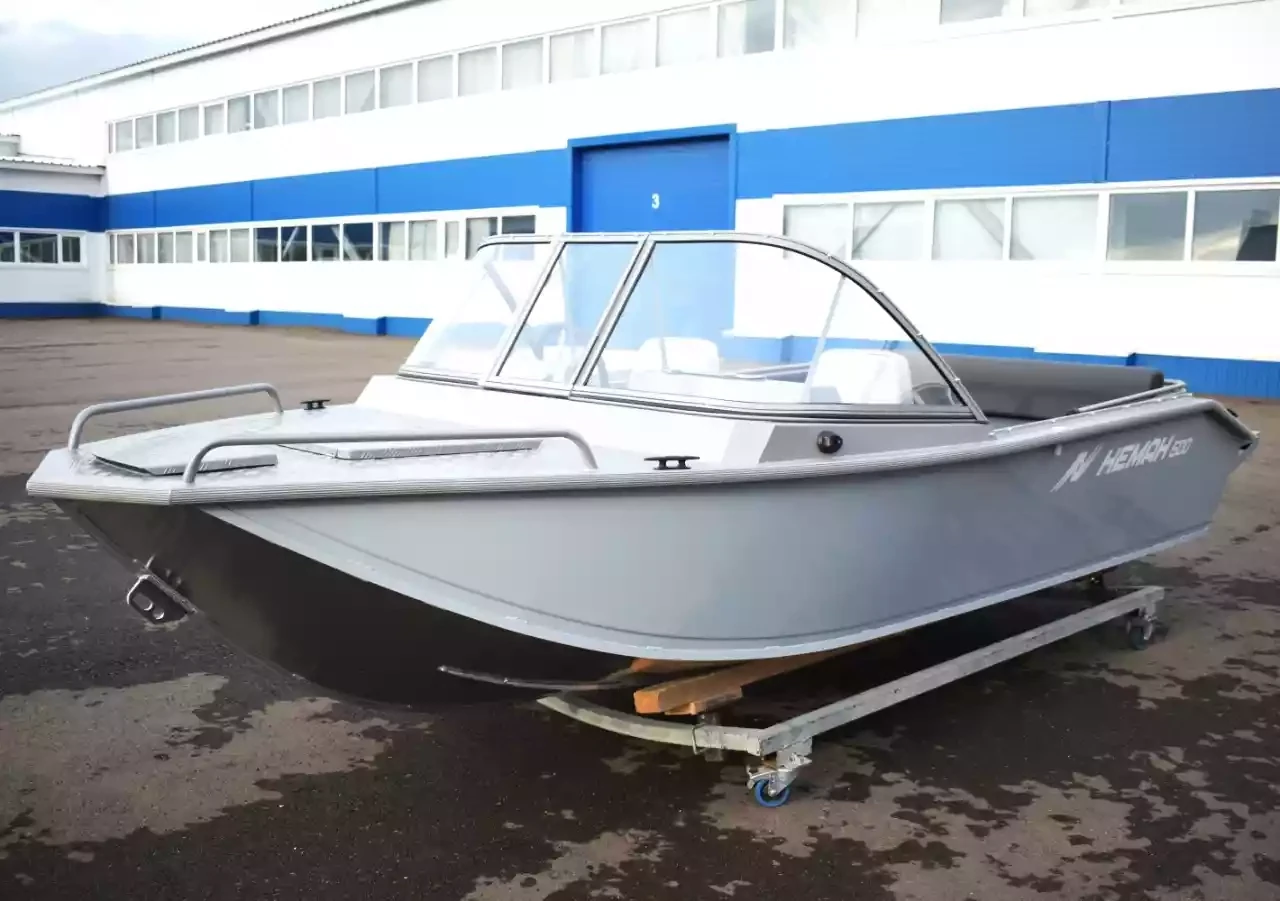 Алюминиевая лодка Wyatboat Неман-500 Pro