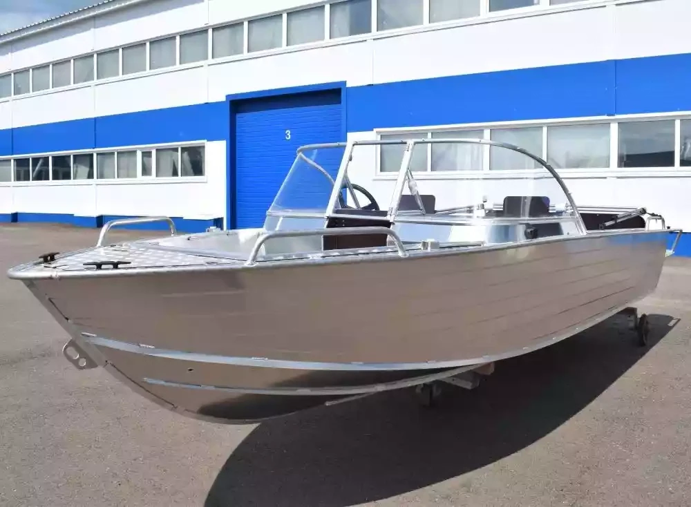 Алюминиевая лодка Wyatboat Неман-550 DCM