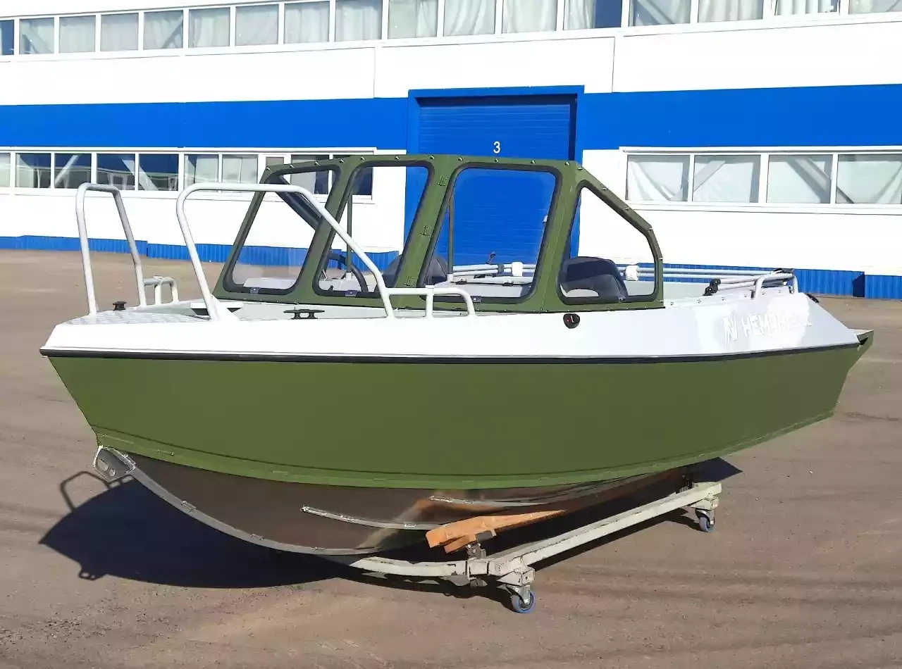 Алюминиевая лодка Wyatboat Неман-550 DC PRO
