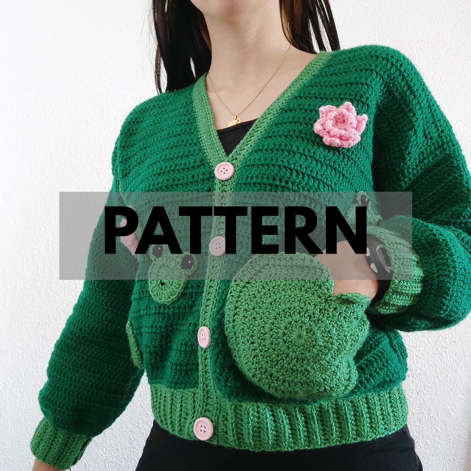 Froggy Cardigan PATTERN