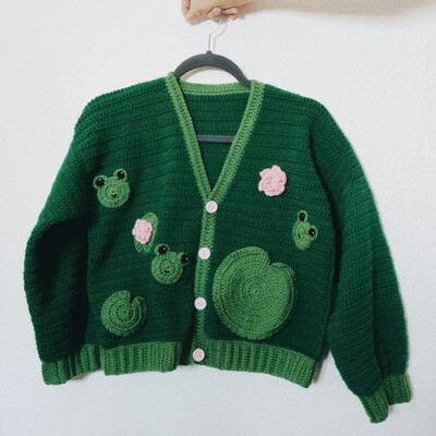 Froggy Cardigan PATTERN