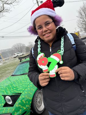 6 7 Pendant & Chain - Multiple Sizes including Elf Size