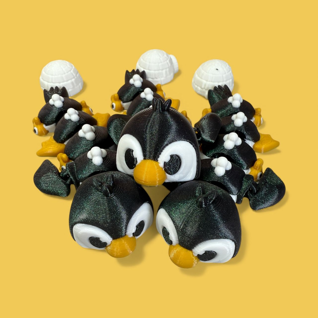 Pip the Penguin – Articulated Mini Penguin